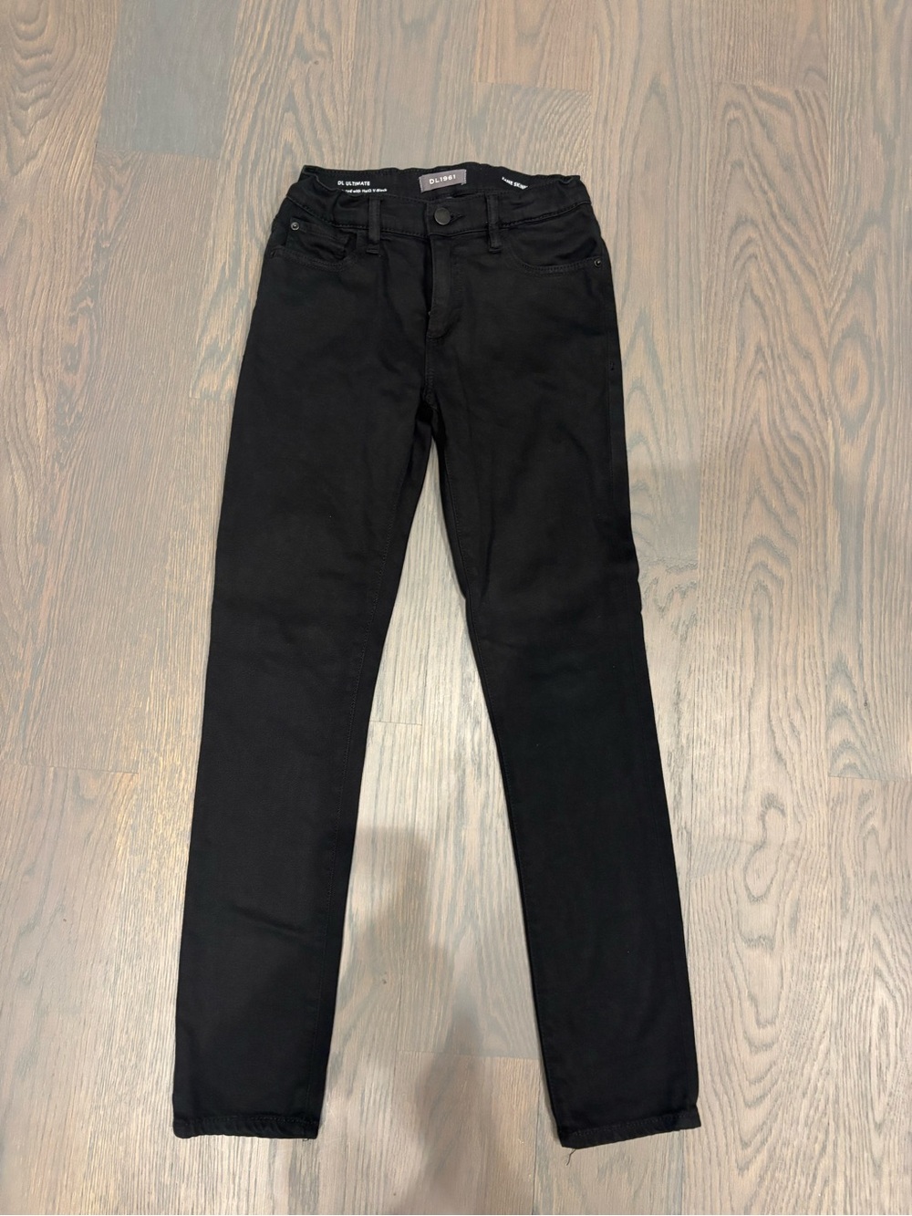 DL1961 Black Kids Skinny Jeans
